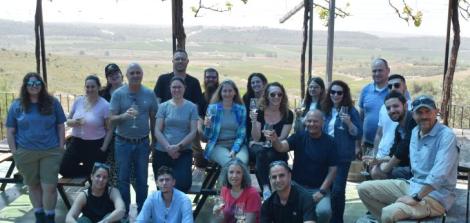 סיור במרחב הכפרי של מטה יהודה במסגרת הקורס תכנון ופיתוח תיירות במרחב הכפרי